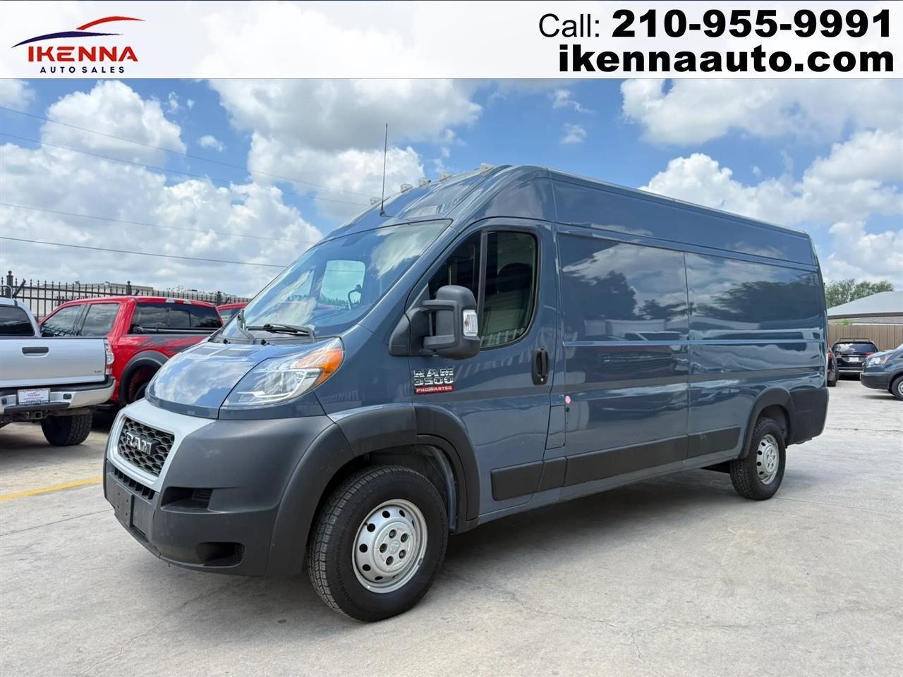 2019 RAM ProMaster Cargo Van 3500 High Roof 159" WB EXT