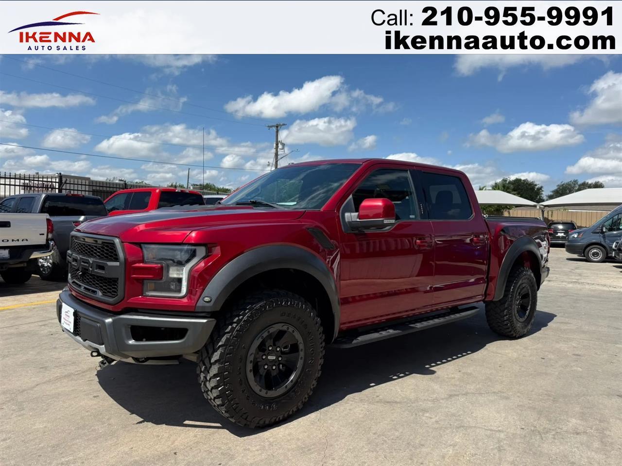 2018 Ford F-150 Raptor 4WD SuperCrew 5.5' Box
