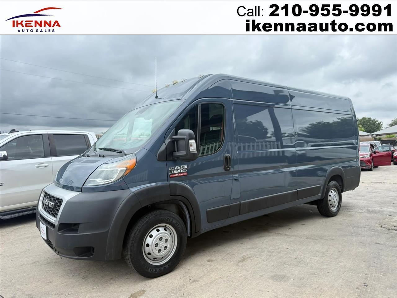 2021 RAM ProMaster Cargo Van 3500 High Roof 159" WB EXT