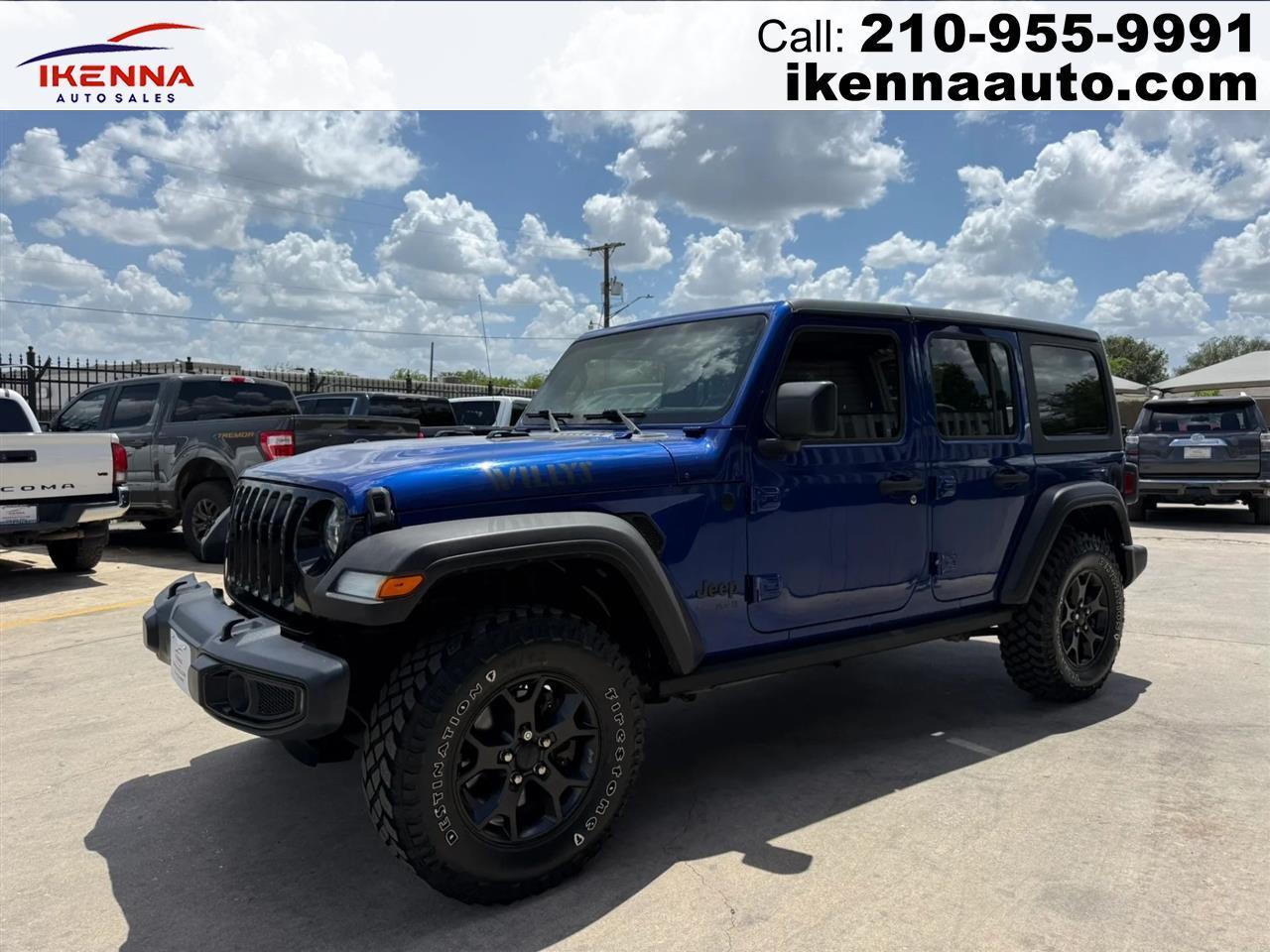 2020 Jeep Wrangler Unlimited Willys 4x4