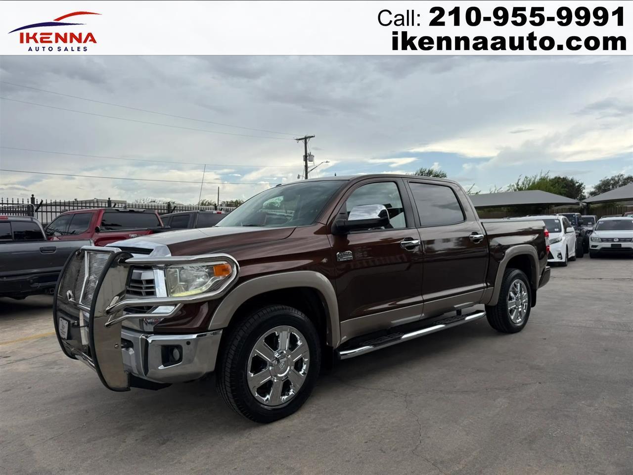 2014 Toyota Tundra 4WD Truck CrewMax 5.7L FFV V8 6-Spd AT Platinum (Natl)