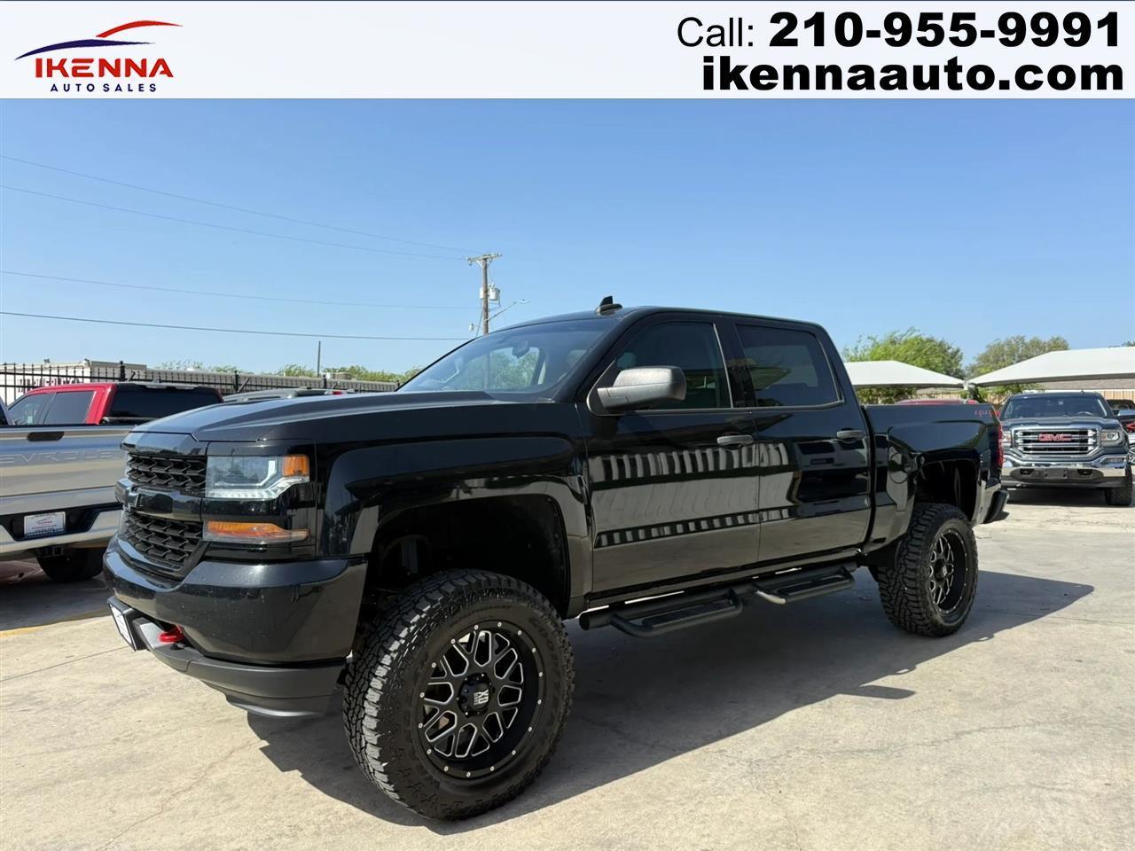 2018 Chevrolet Silverado 1500 4WD Crew Cab 143.5" Custom