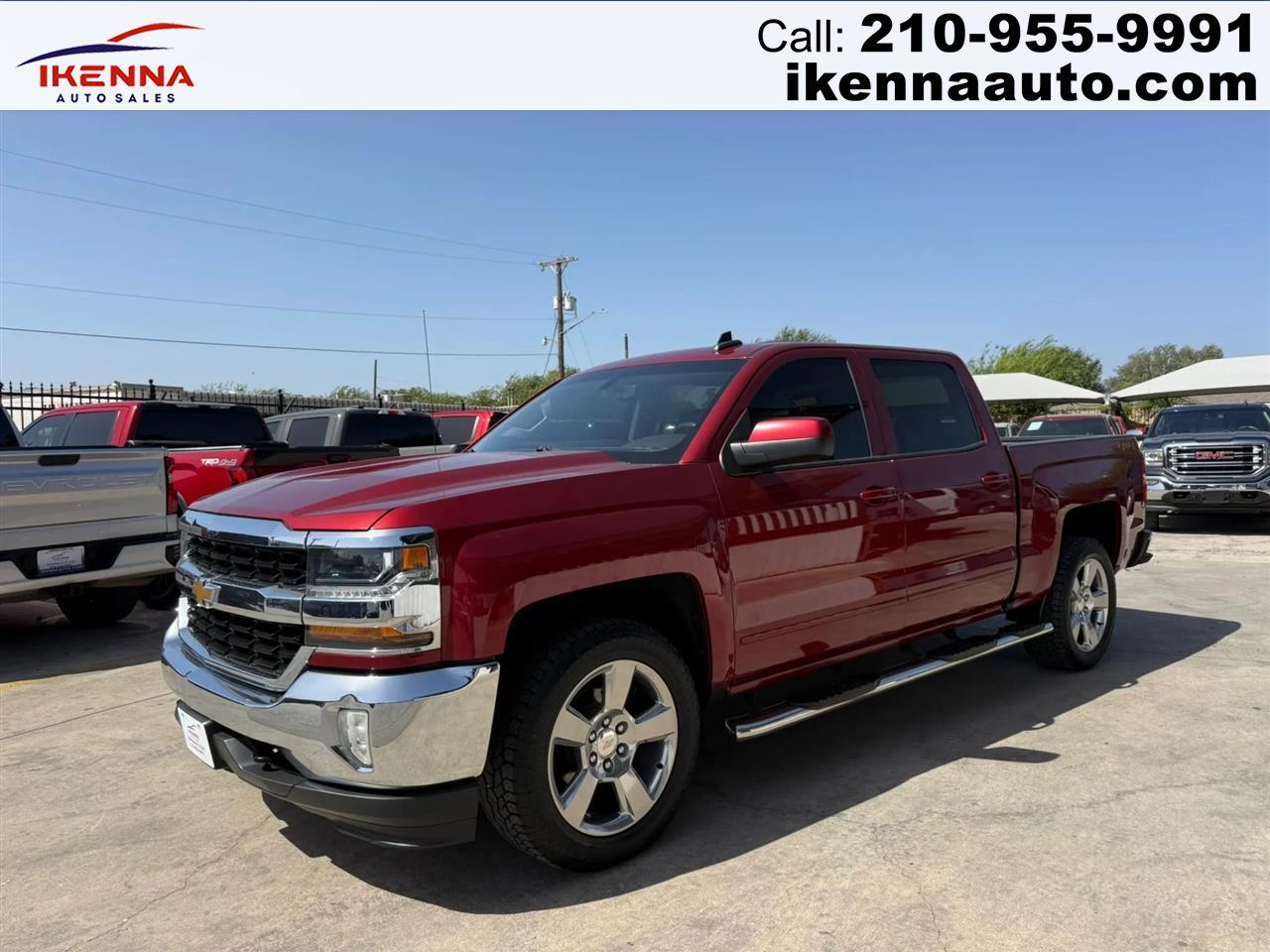 2018 Chevrolet Silverado 1500 4WD Crew Cab 143.5" LT w/1LT