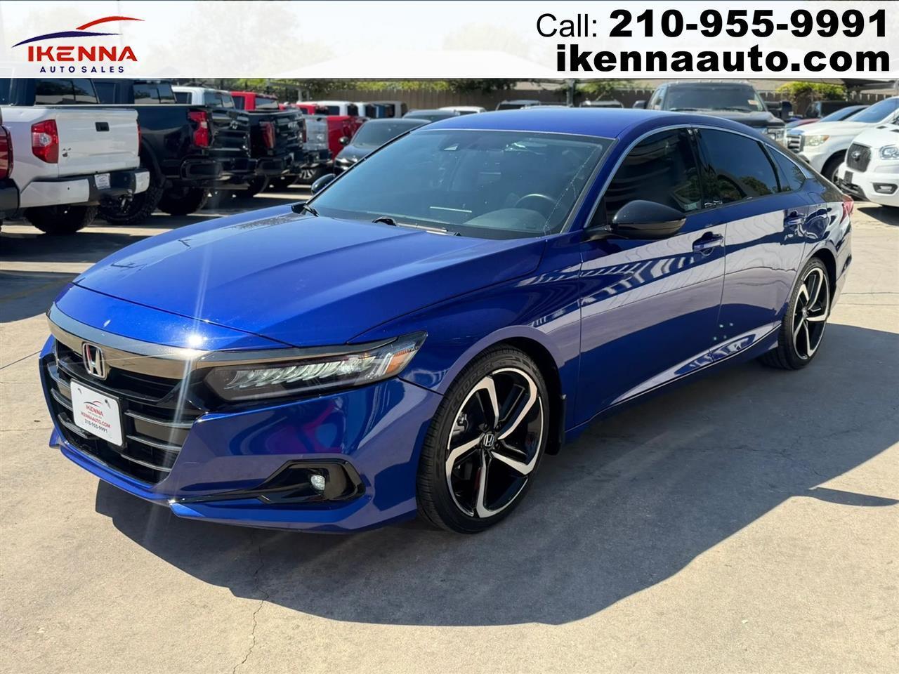 2021 Honda Accord Sedan Sport SE 1.5T CVT