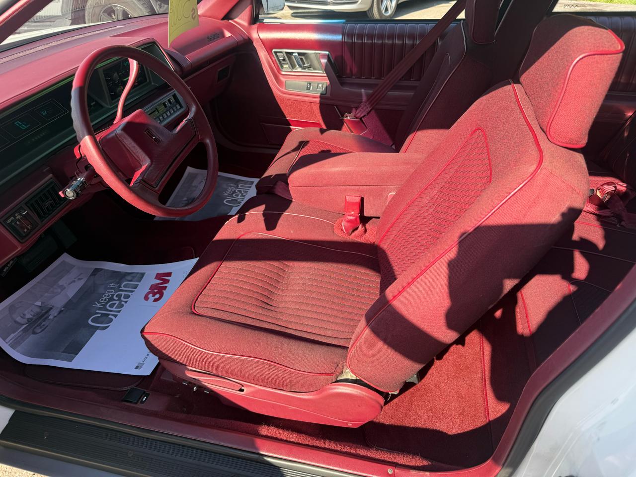 Oldsmobile Cutlass Supreme SL coupe 1990