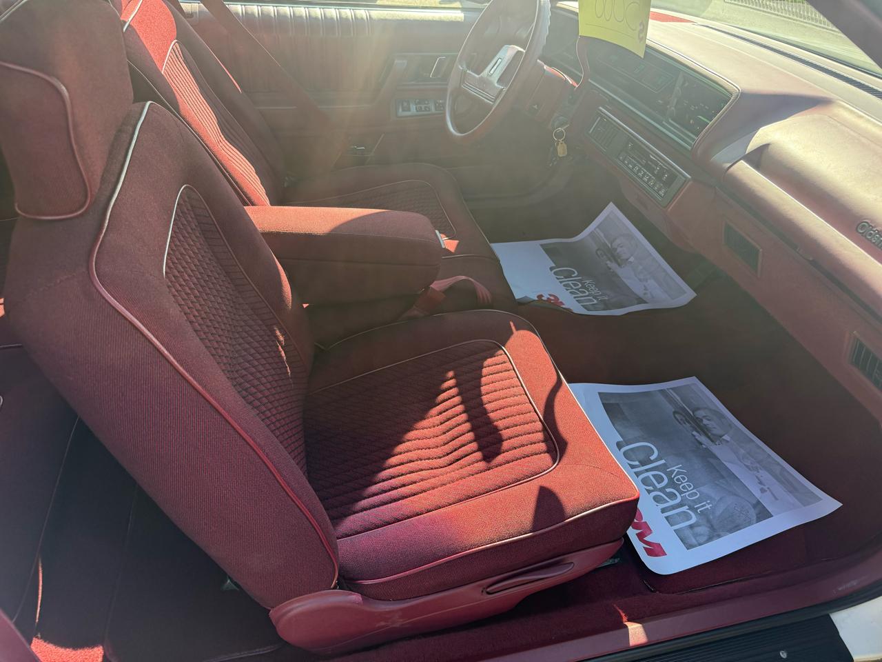 Oldsmobile Cutlass Supreme SL coupe 1990