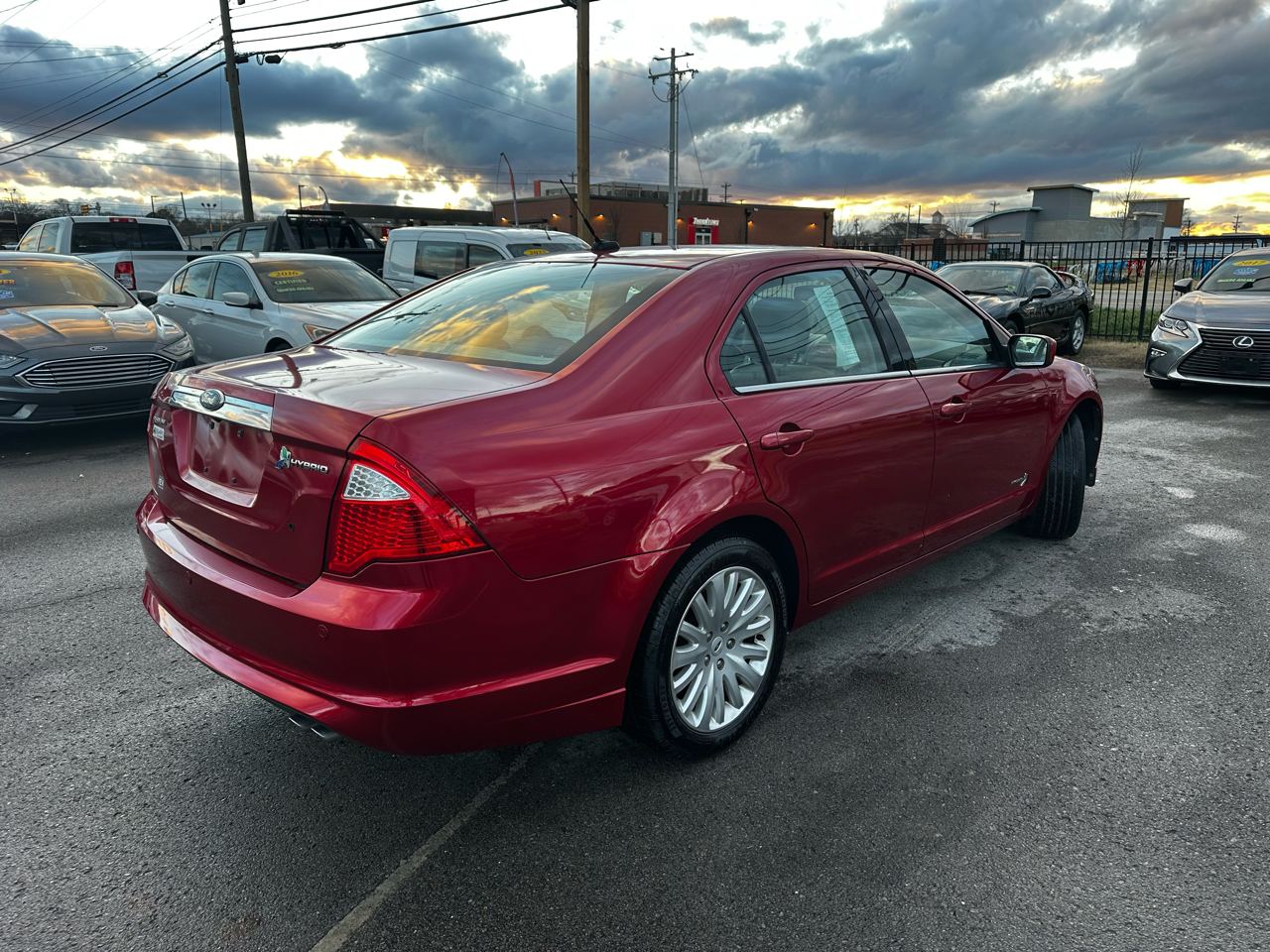 Ford Fusion Hybrid Sedan 2012