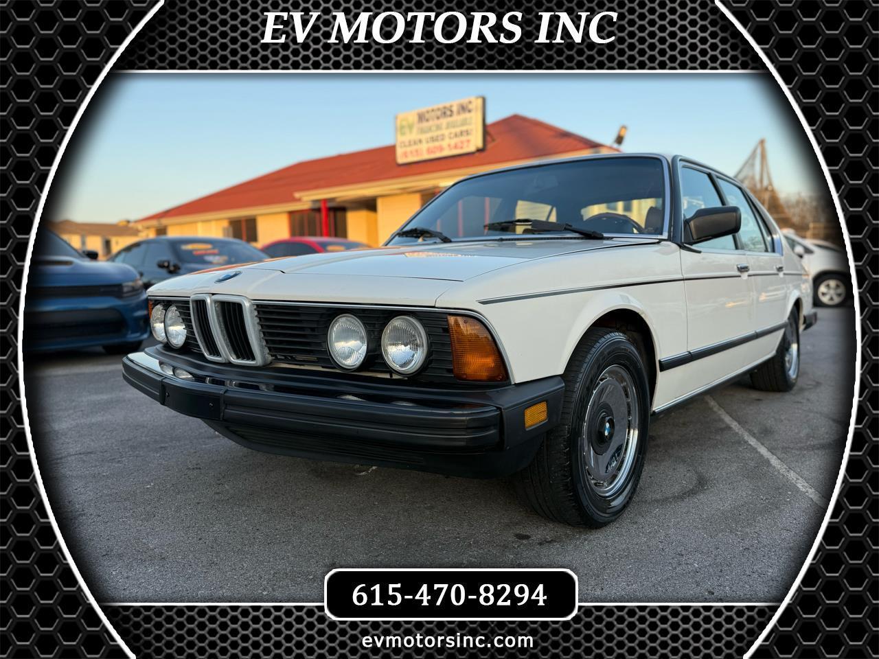 1986 BMW 7-Series 735i automatic