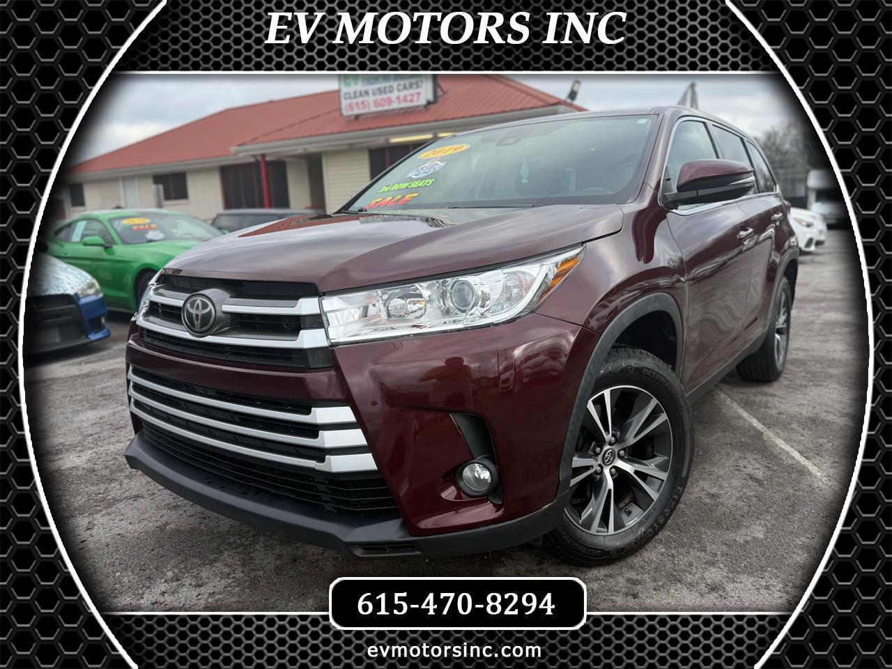 Toyota Highlander LE Plus FWD V6 2019