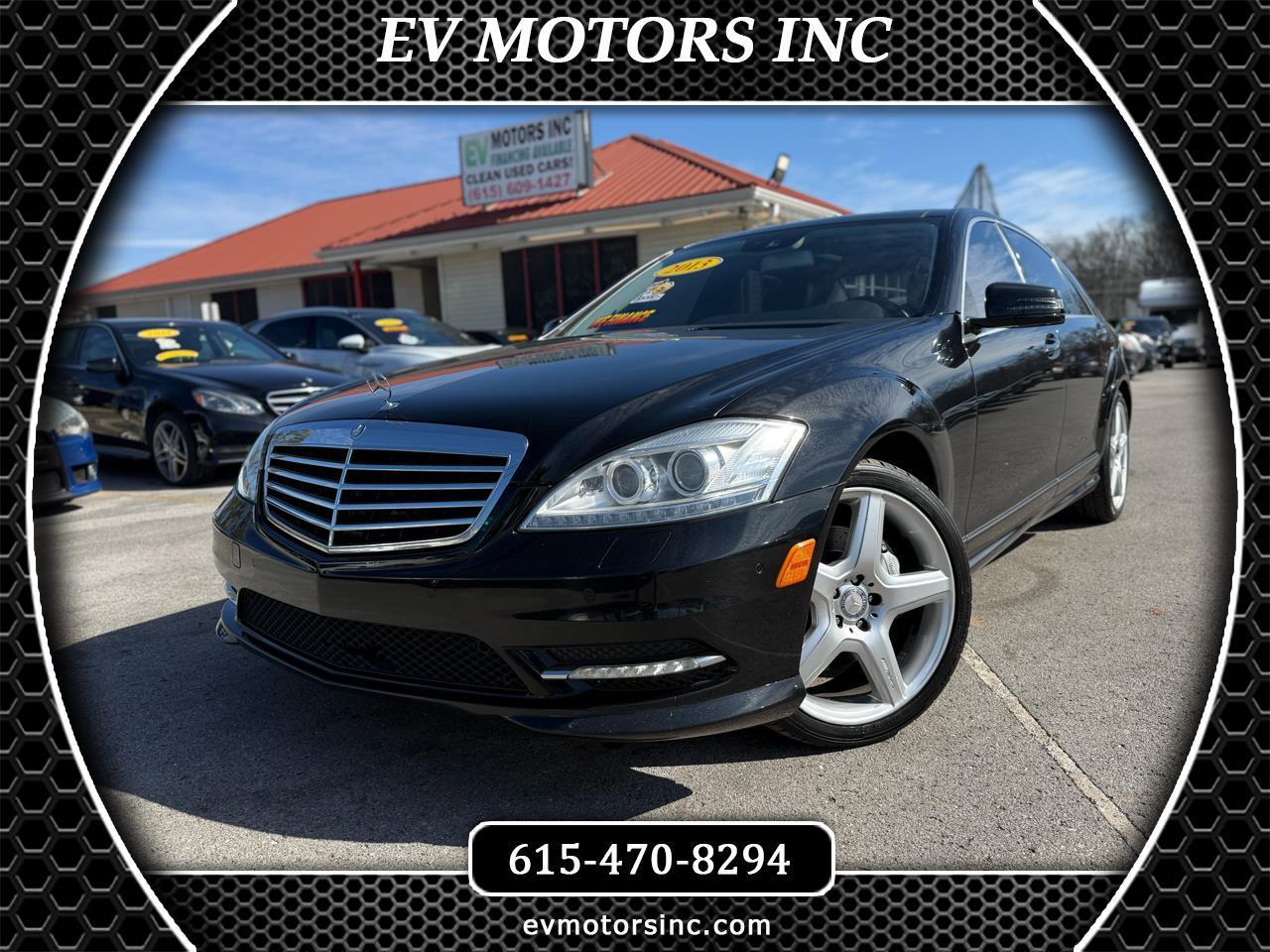 2013 Mercedes-Benz S-Class S550
