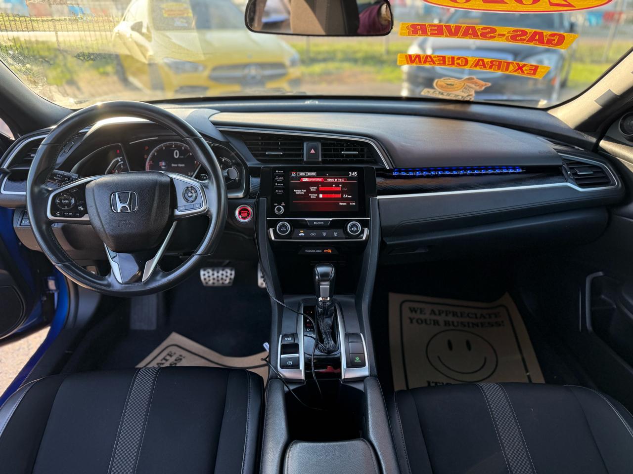 Honda Civic EX Honda Sensing Sedan CVT 2020