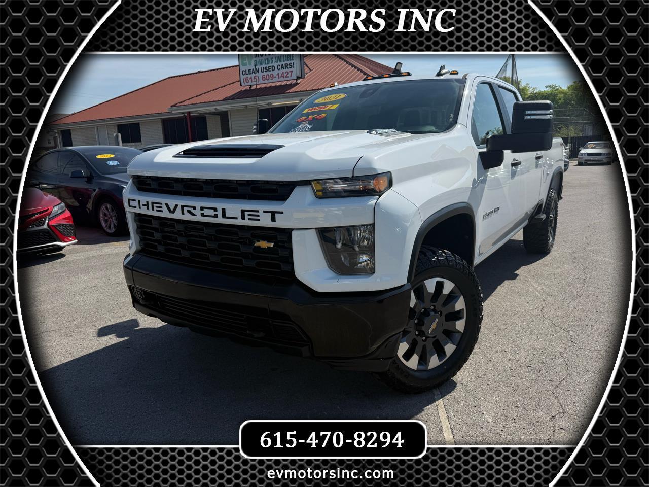 2021 Chevrolet Silverado 2500HD Custom Crew Cab Short Box 4WD