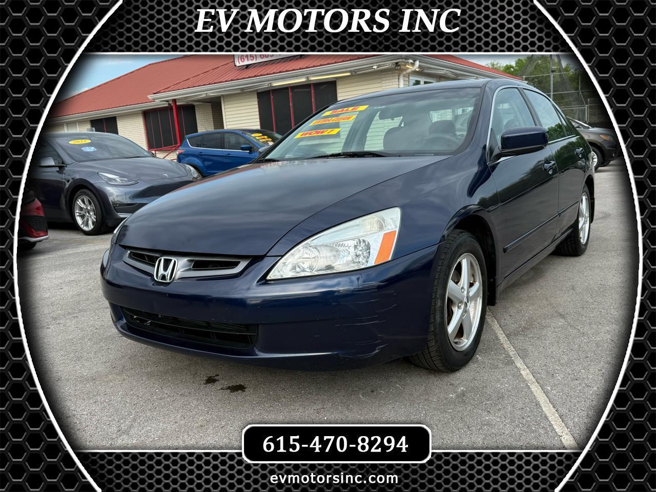 Honda Accord EX-L Sedan AT with XM Radio 2004