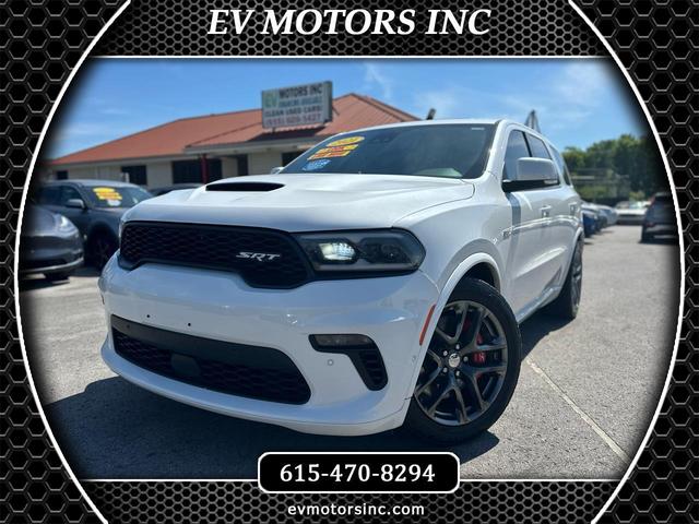 White 2021 Dodge Durango SRT AWD SUV / Crossover All-Wheel Drive 8-Speed Automatic