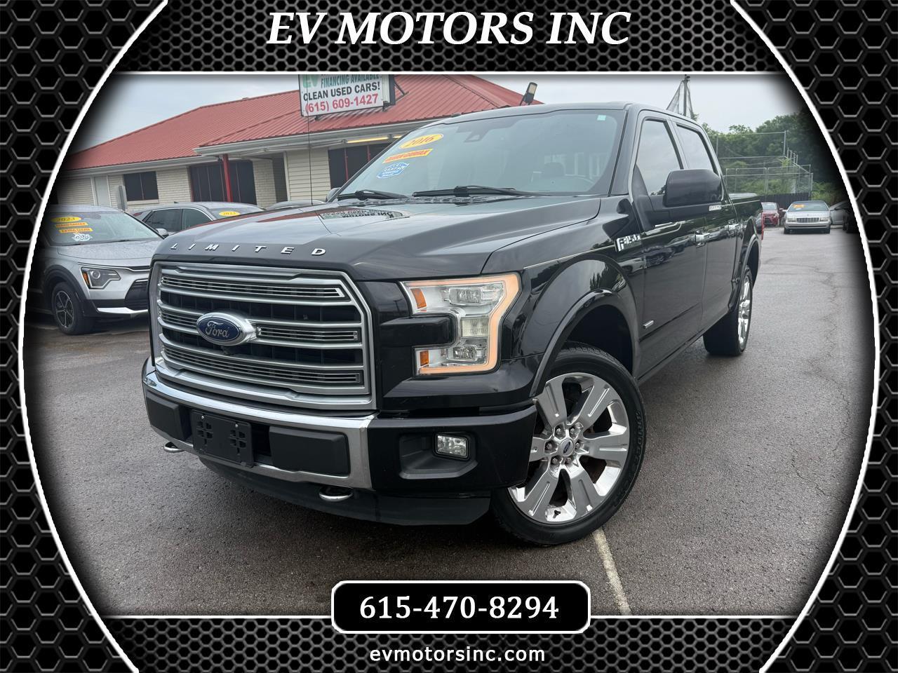 2016 Ford F-150 4WD SuperCrew 145" Limited