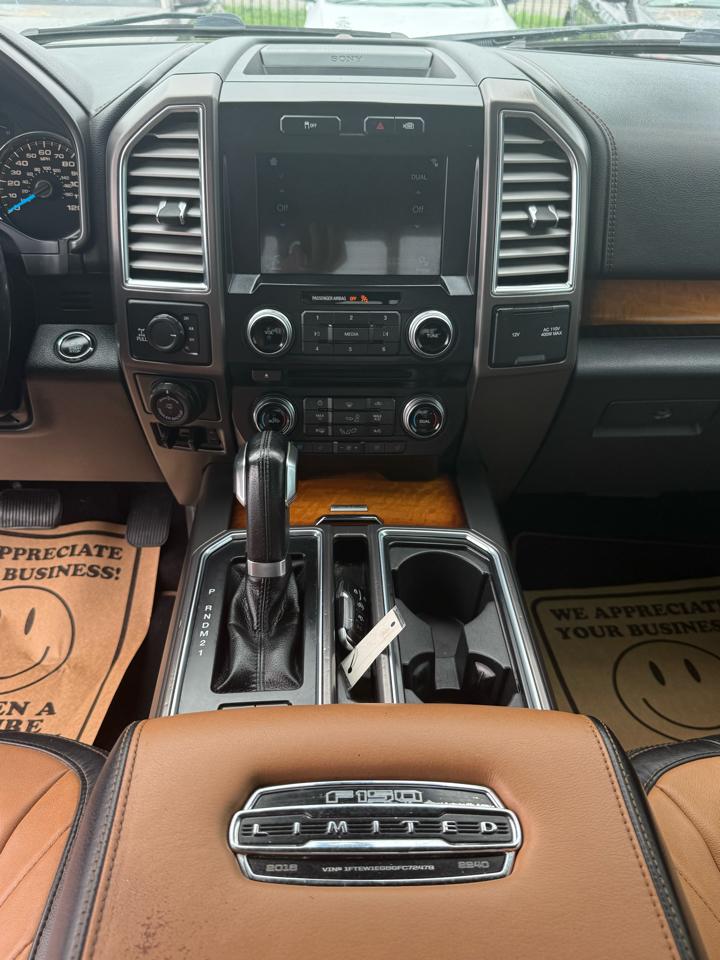 Ford F-150 4WD SuperCrew 145" Limited 2016
