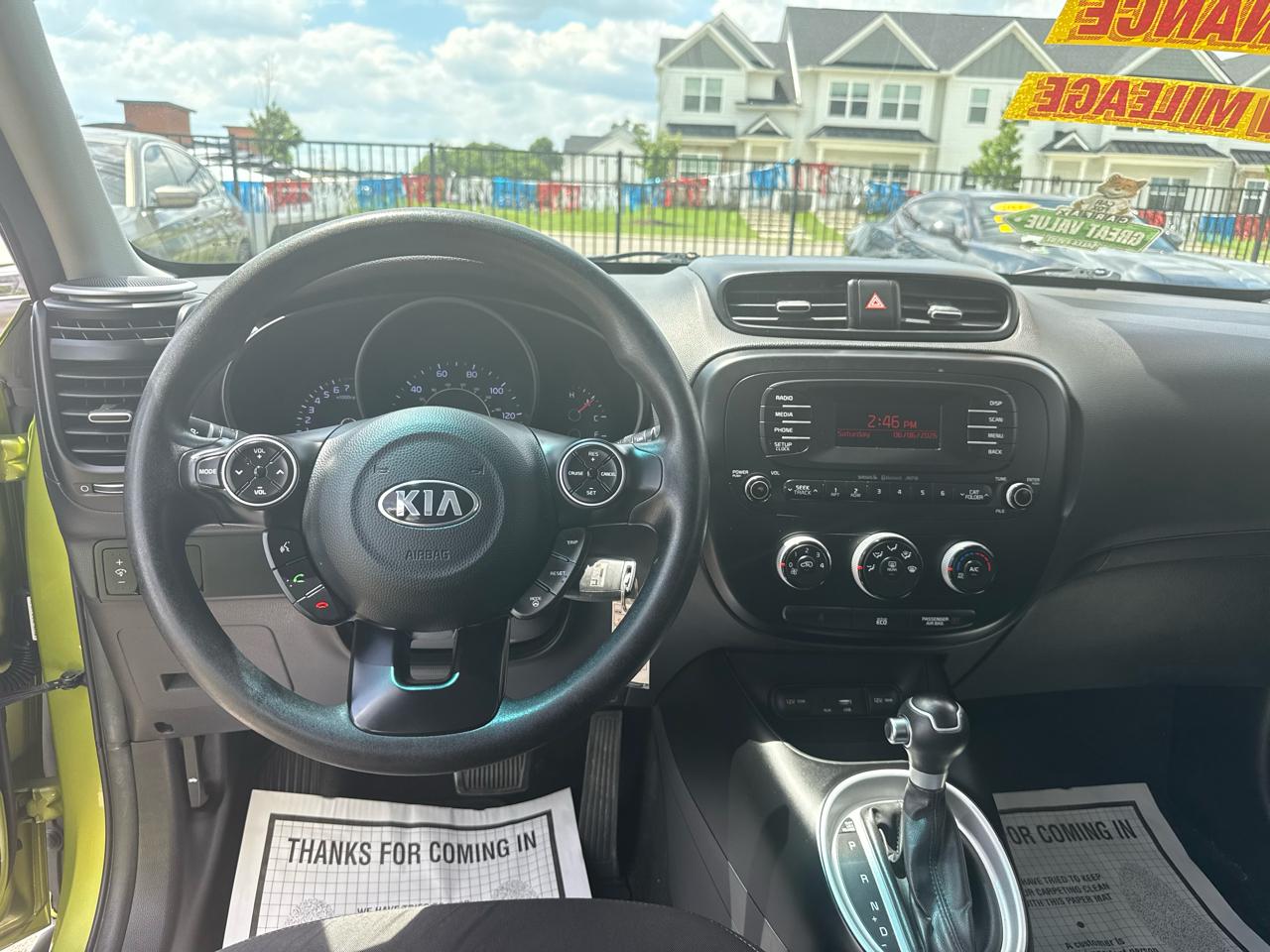 Kia Soul Base 6A 2016