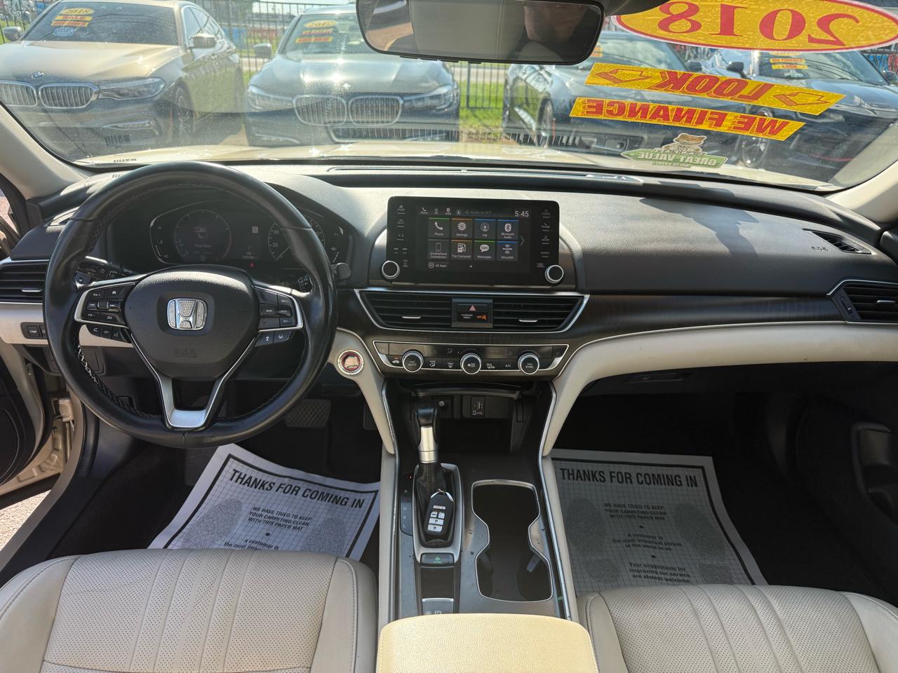 Honda Accord EX-L CVT 2018