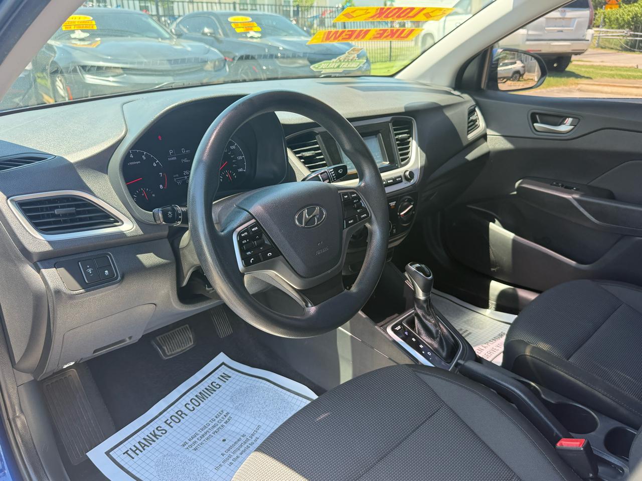Hyundai Accent SEL 4-Door 6A 2020