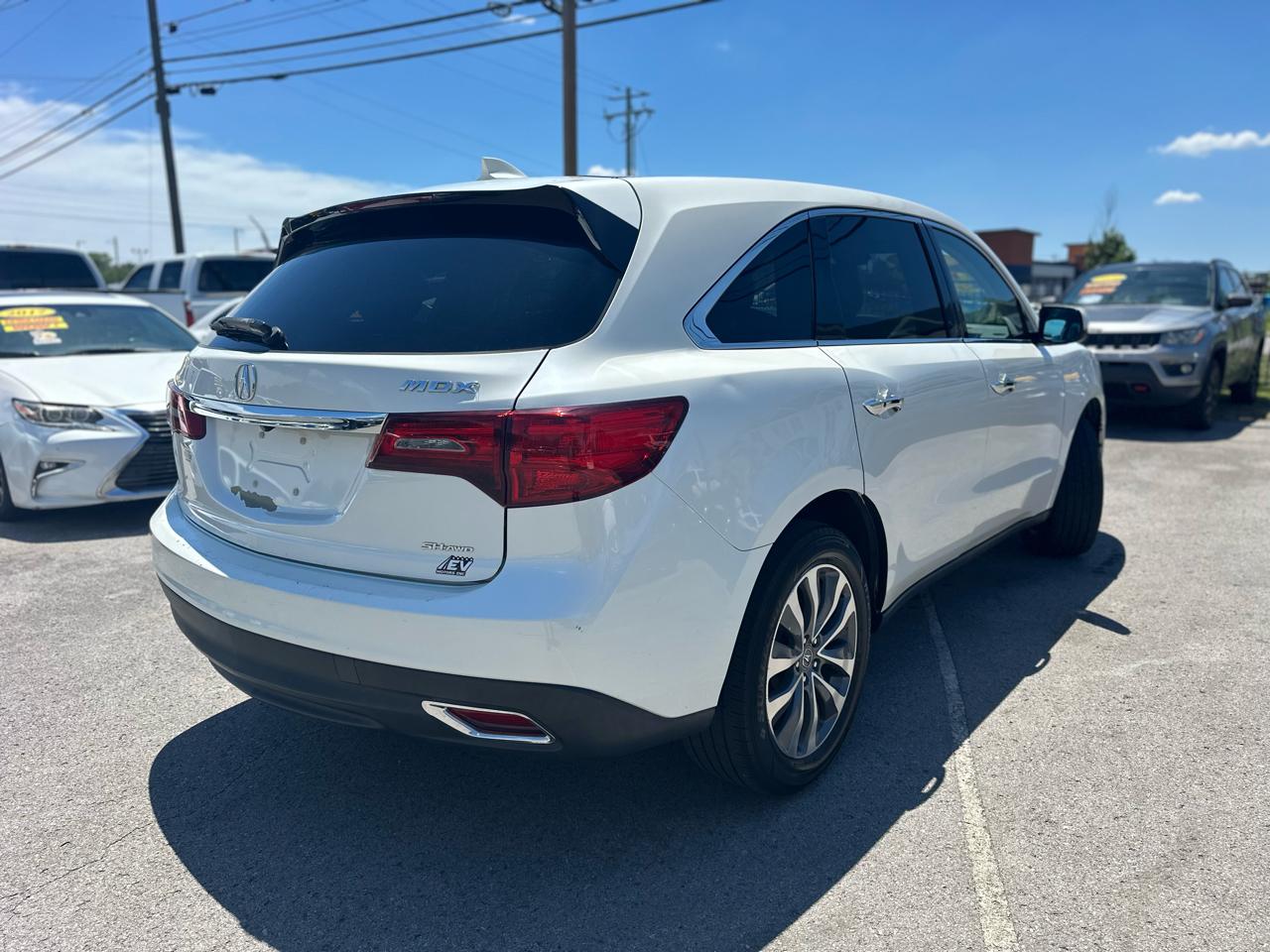 Acura MDX SH-AWD 6-Spd AT w/Tech Package 2014