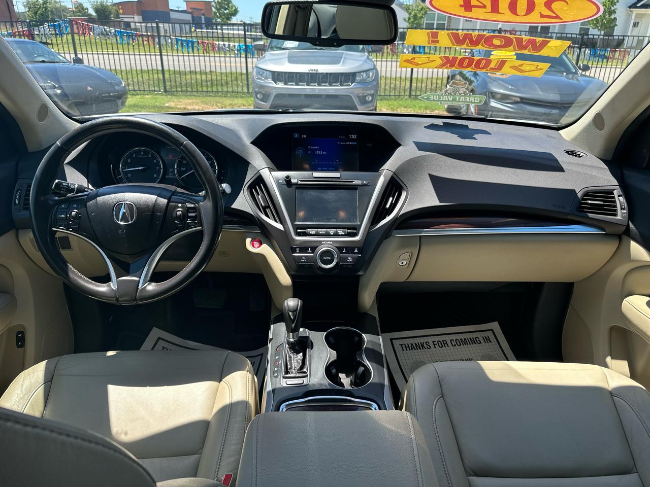 Acura MDX SH-AWD 6-Spd AT w/Tech Package 2014