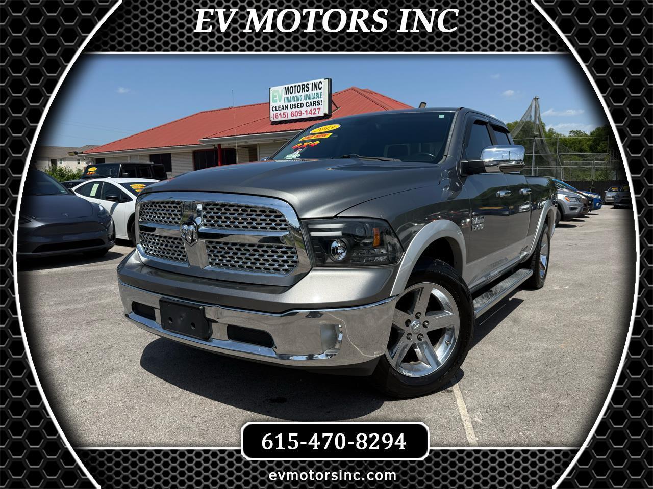 RAM 1500 Laramie Quad Cab 4WD 2013