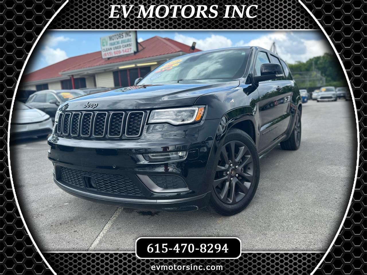 Jeep Grand Cherokee Overland 4WD 2019