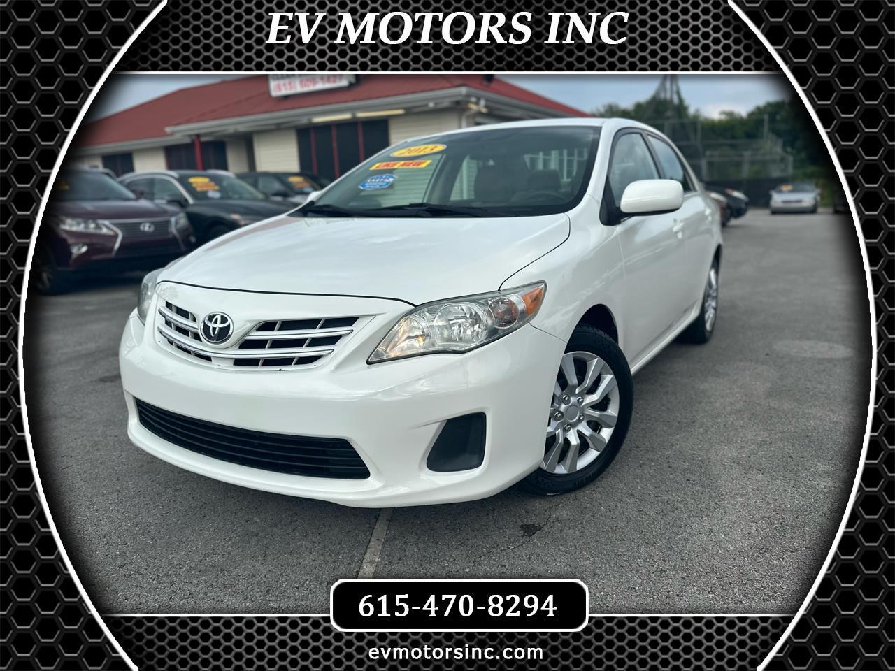 Toyota Corolla LE 4-Speed AT 2013