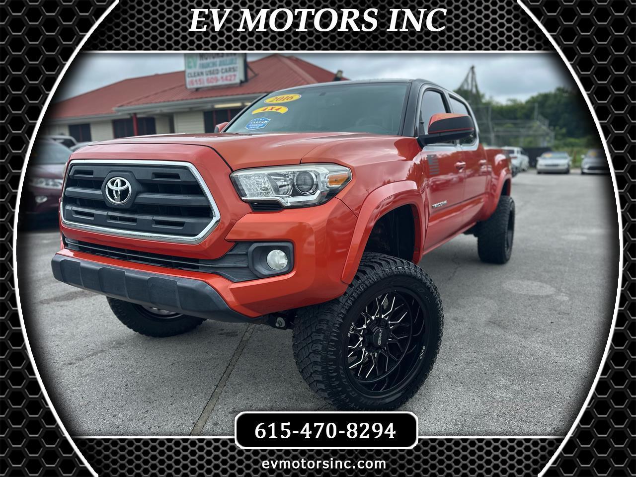 Toyota Tacoma SR5 Double Cab Super Long Bed V6 6AT 4WD 2016
