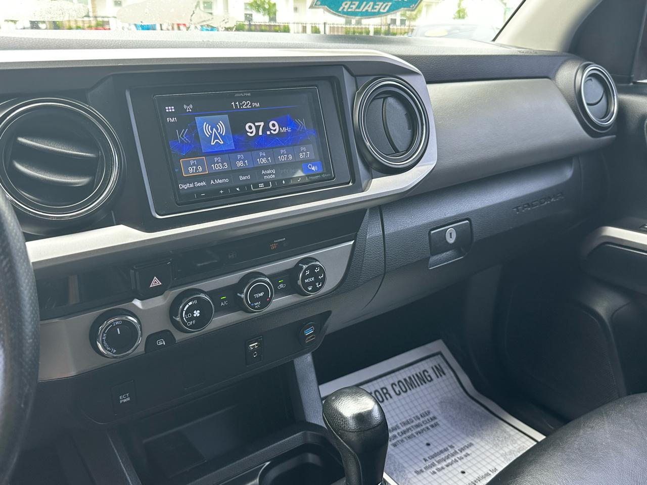 Toyota Tacoma SR5 Double Cab Super Long Bed V6 6AT 4WD 2016