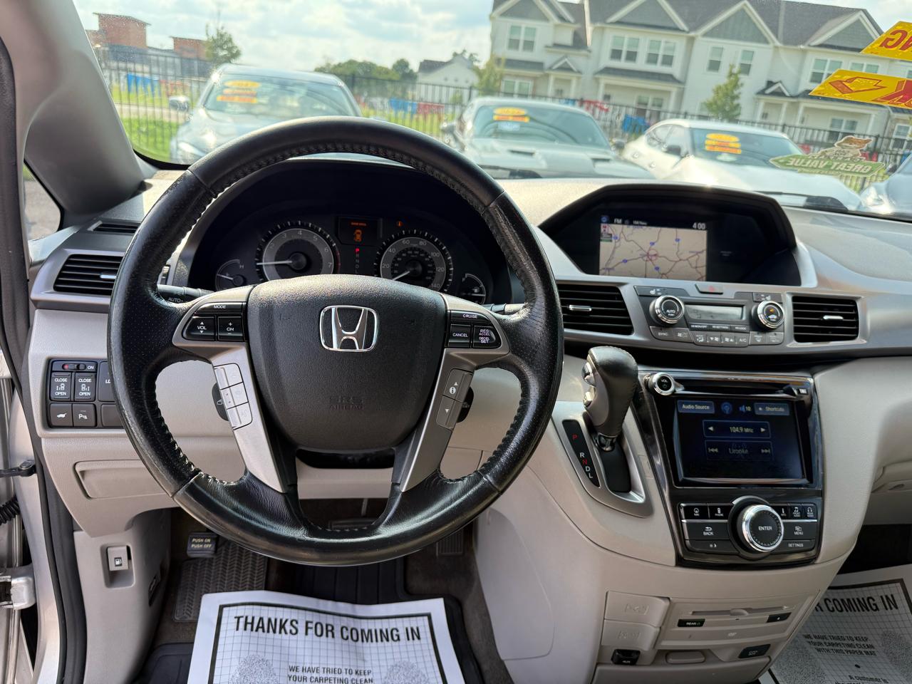Honda Odyssey Touring 2014
