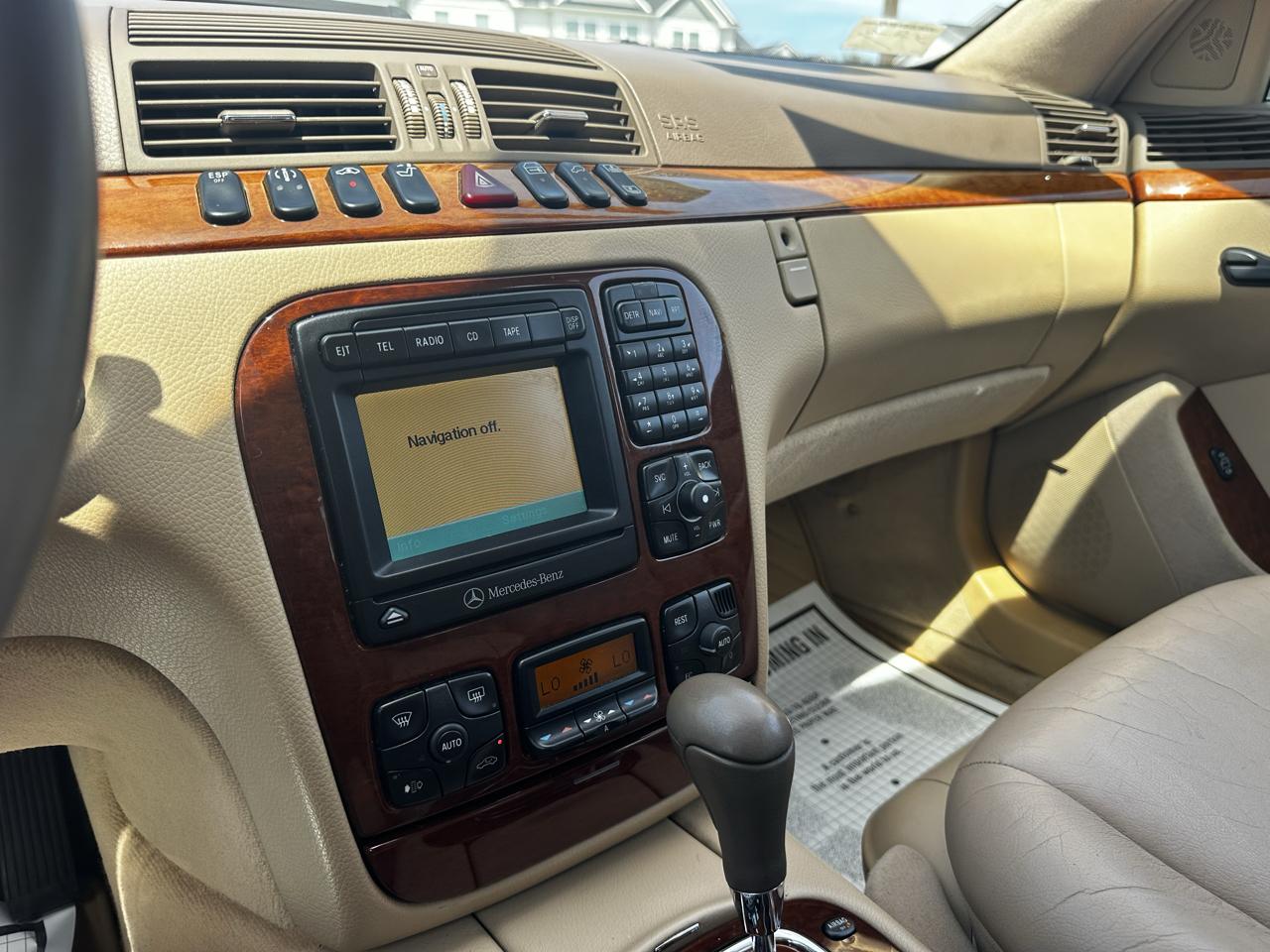 Mercedes-Benz S-Class S430 2001
