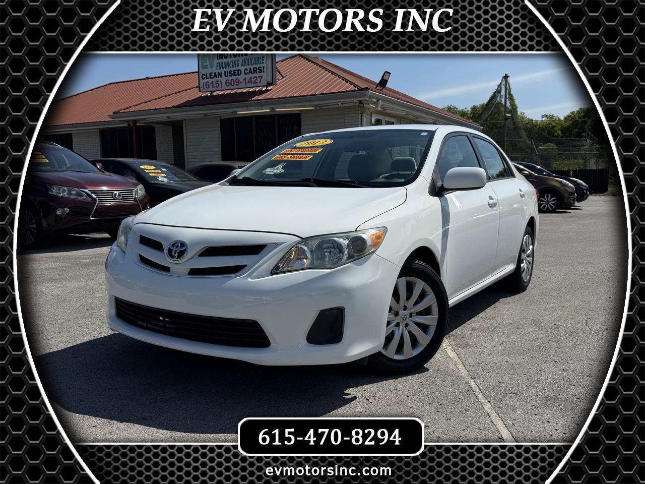 Toyota Corolla S 5-Speed MT 2012