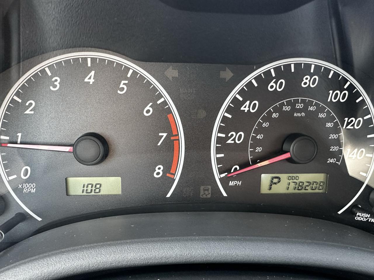 Toyota Corolla S 4-Speed AT 2009