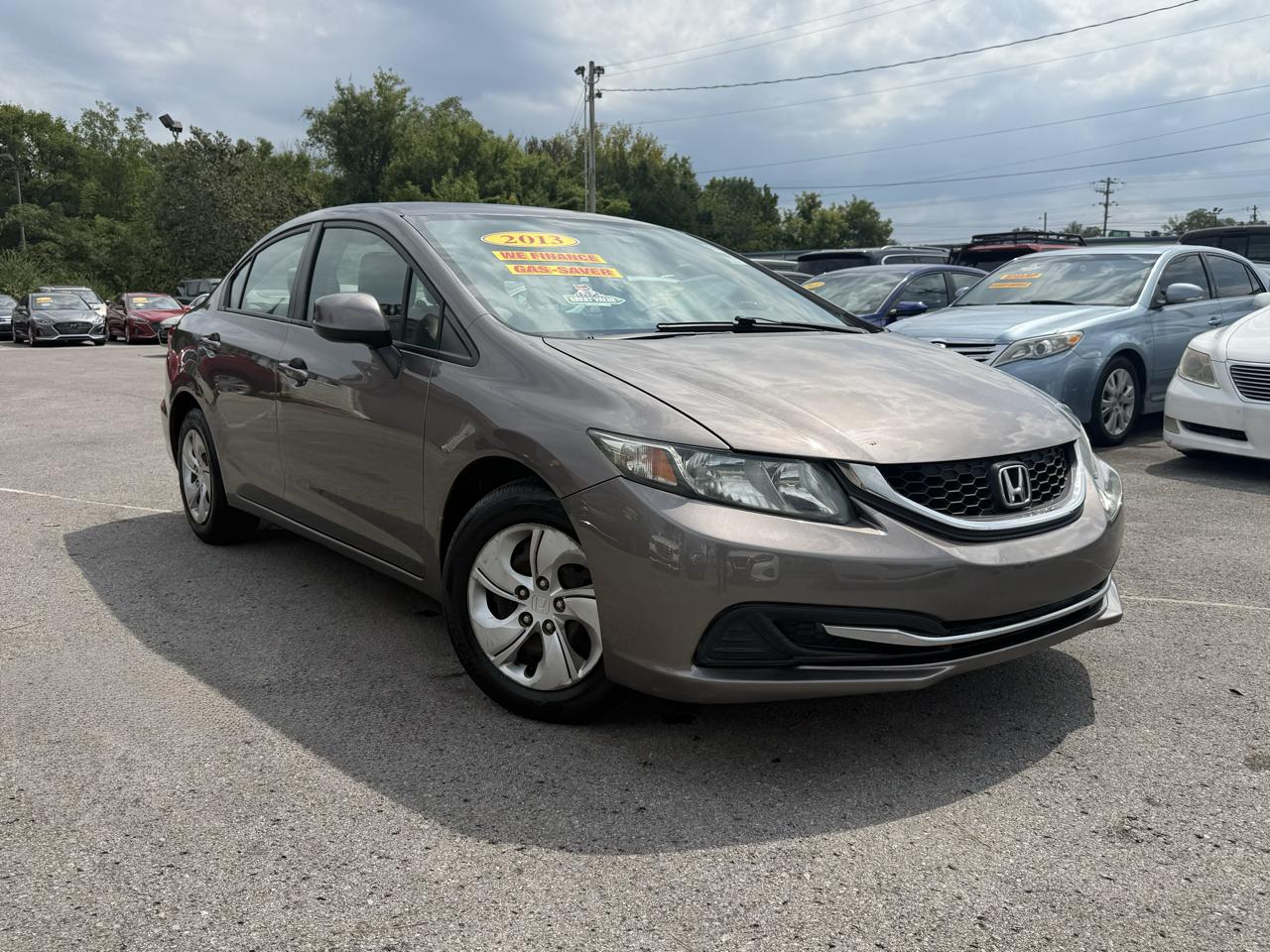 Honda Civic LX Sedan 5-Speed AT 2013