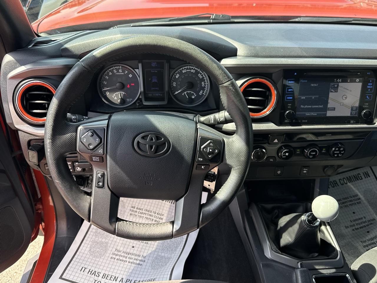 Toyota Tacoma TRD Sport Double Cab 5' Bed V6 4x4 MT (Natl) 2017