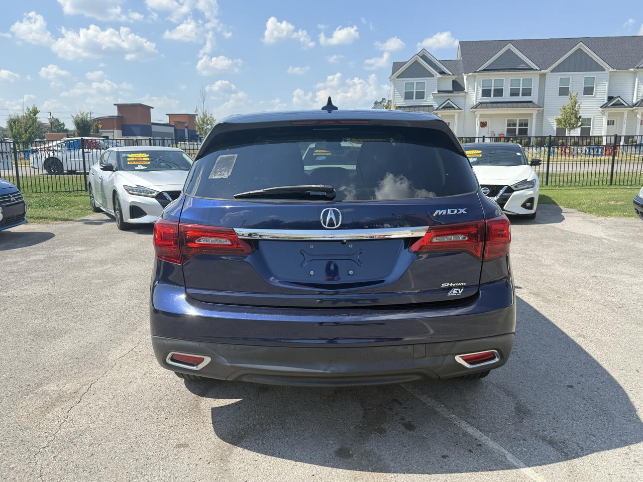 Acura MDX SH-AWD 6-Spd AT w/Tech Package 2014
