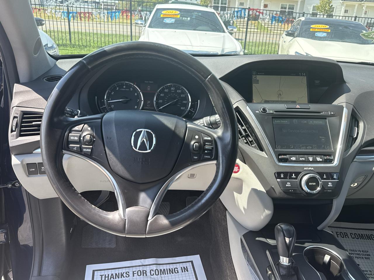 Acura MDX SH-AWD 6-Spd AT w/Tech Package 2014