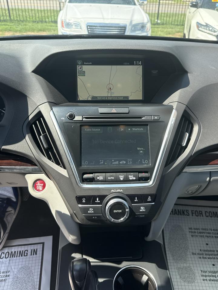 Acura MDX SH-AWD 6-Spd AT w/Tech Package 2014