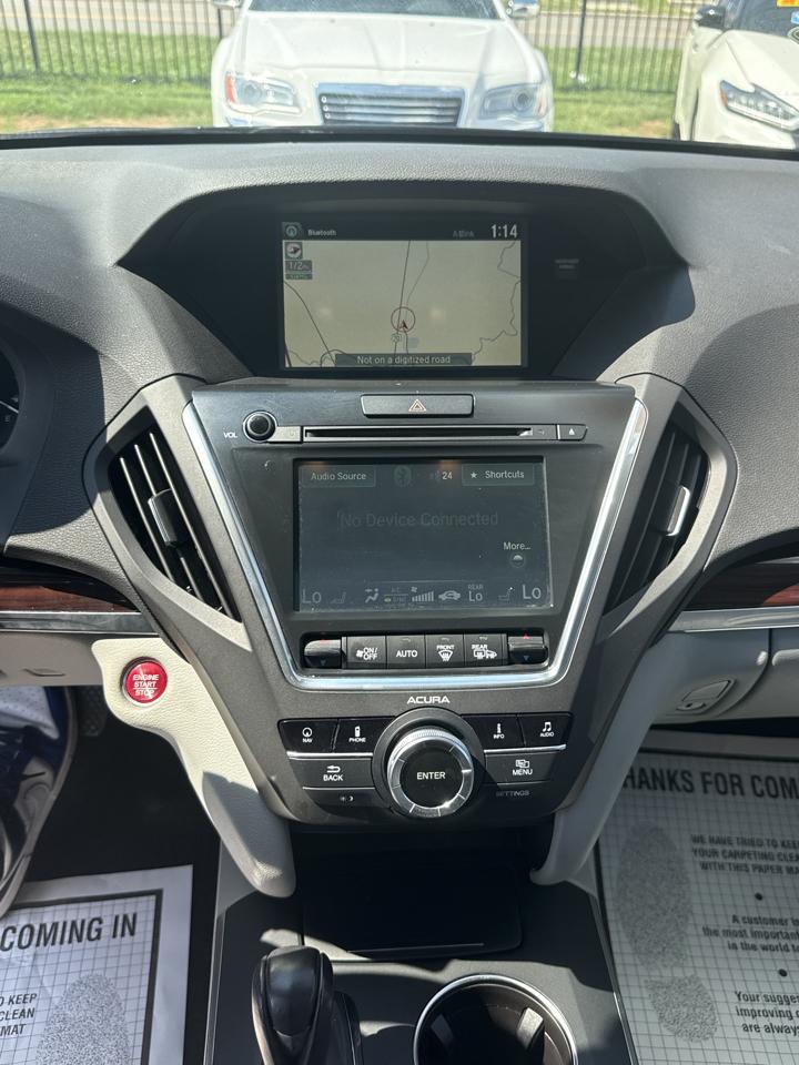 Acura MDX SH-AWD 6-Spd AT w/Tech Package 2014