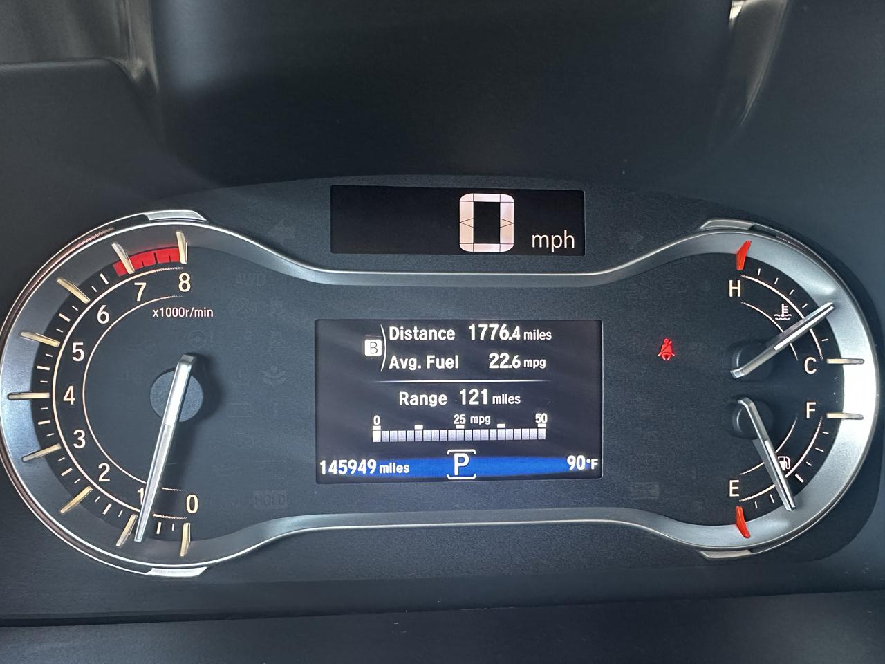 Honda Pilot EXL 2WD 2016