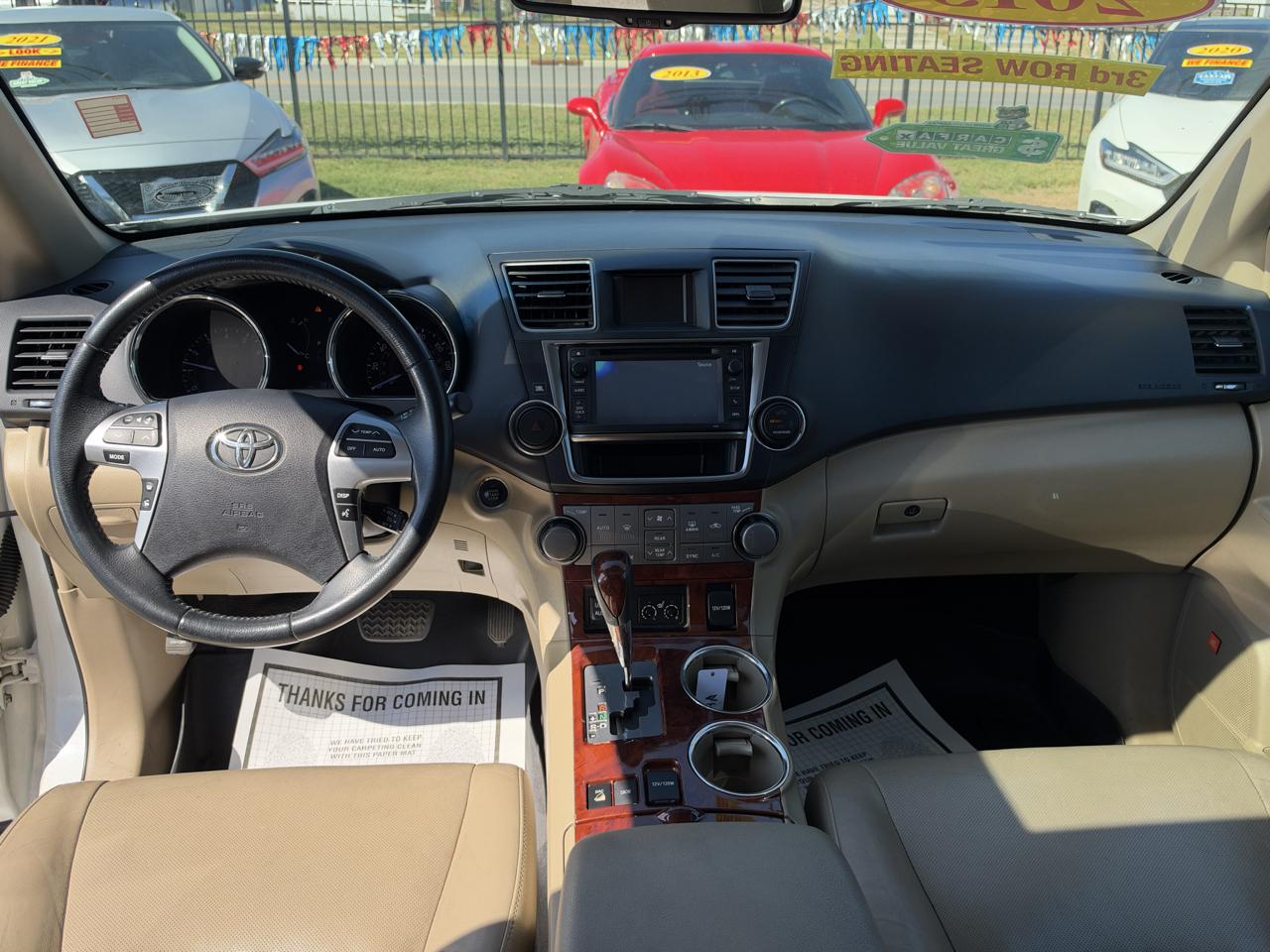Toyota Highlander Limited 4WD 2013