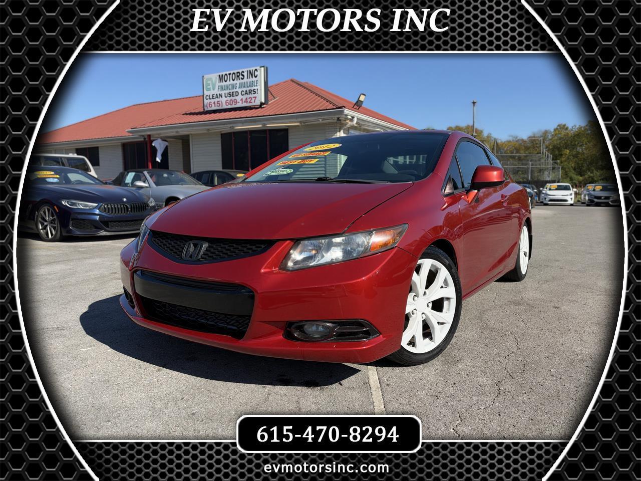 Honda Civic Si Coupe 6-Speed MT 2012