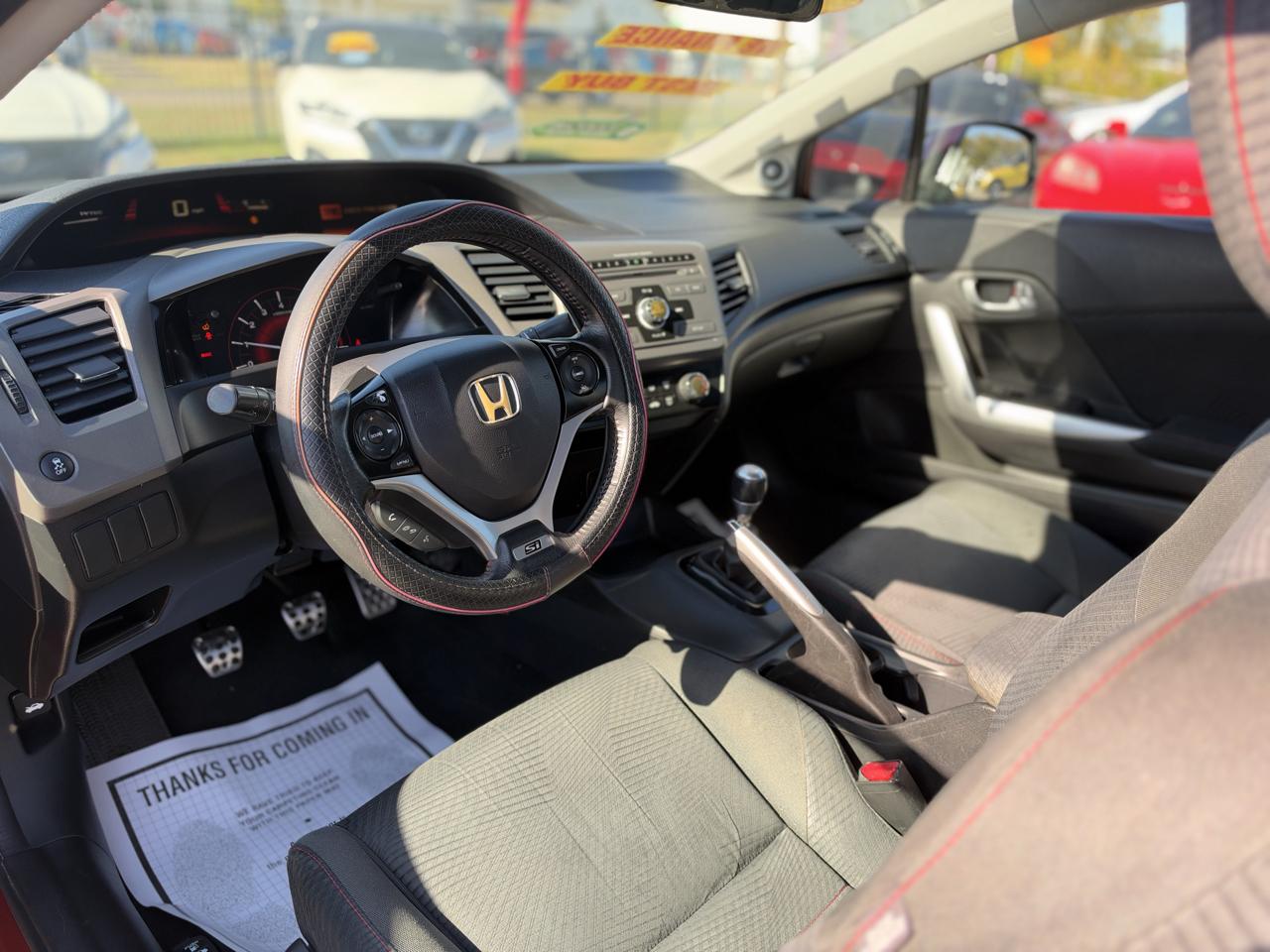 Honda Civic Si Coupe 6-Speed MT 2012