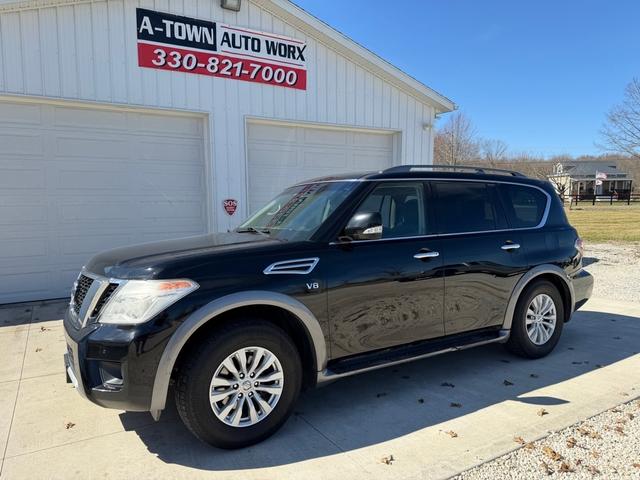 Black 2017 Nissan Armada SV SUV / Crossover 4X2 Automatic