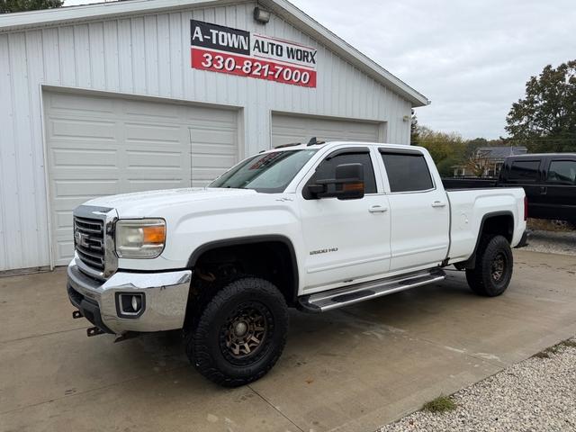 Black 2016 GMC Sierra 2500HD Pickup Truck Four-Wheel Drive Automatic