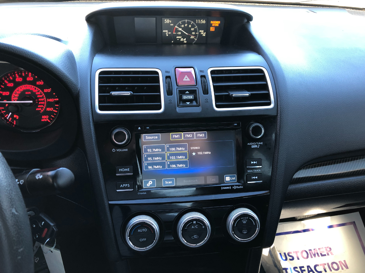 Subaru WRX Premium 6M 2016