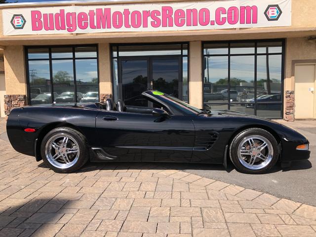Black 2004 Chevrolet Corvette Convertible RWD Convertible Rear-Wheel Drive Automatic
