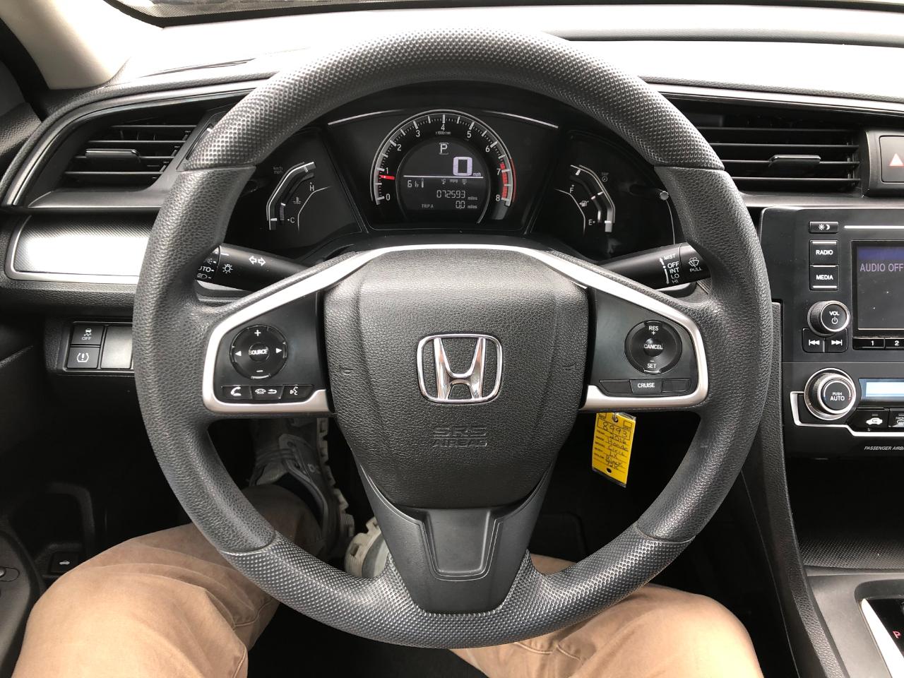 Honda Civic LX Sedan CVT 2016