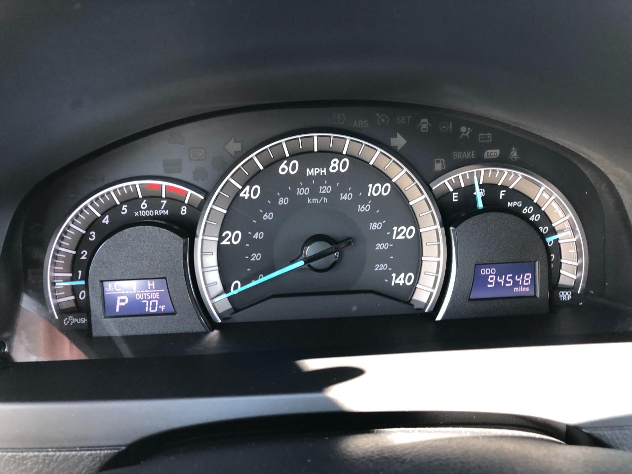 Toyota Camry SE 2012